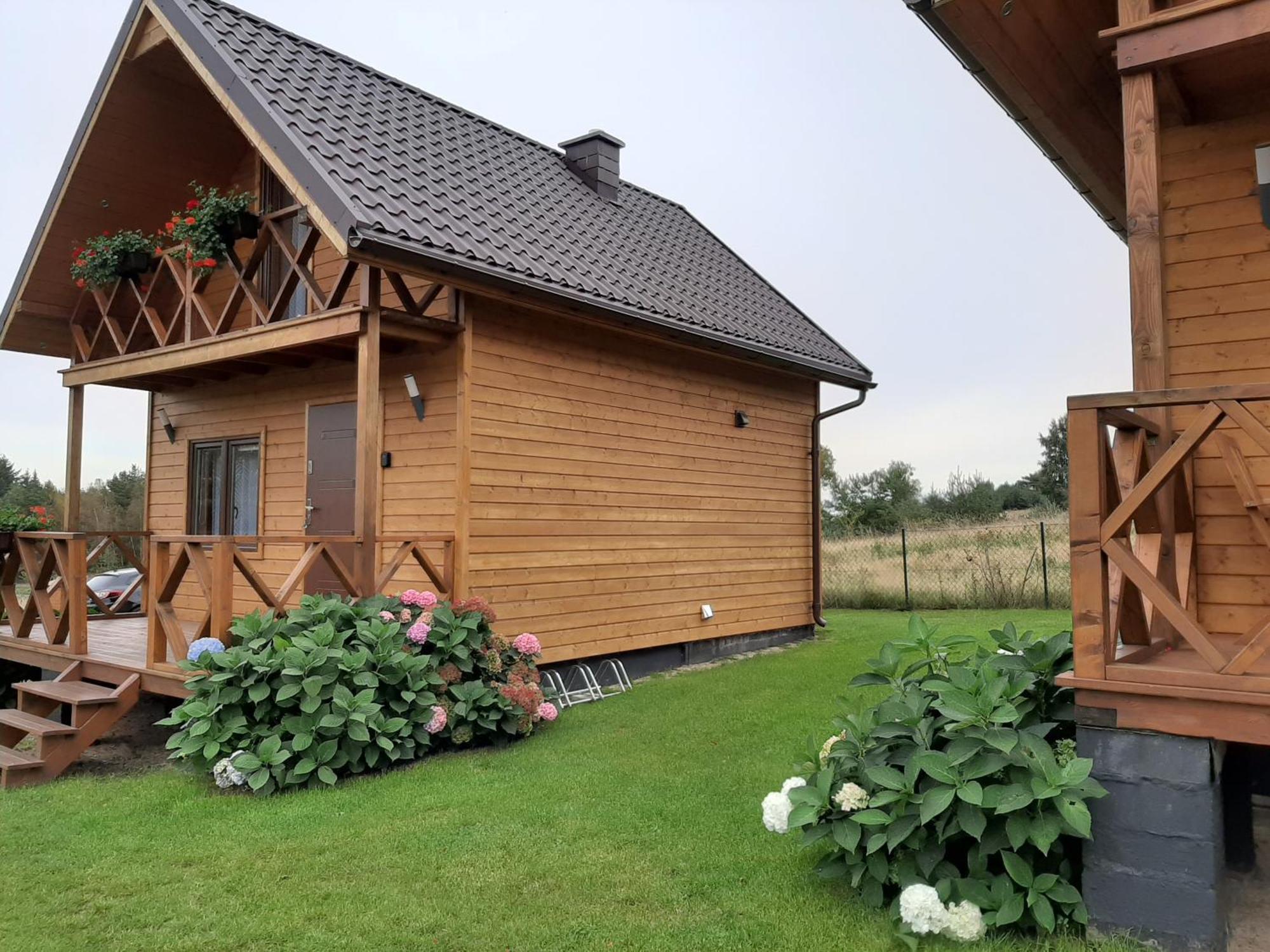 Czarcie Chatki Gardna Wielka Exteriör bild