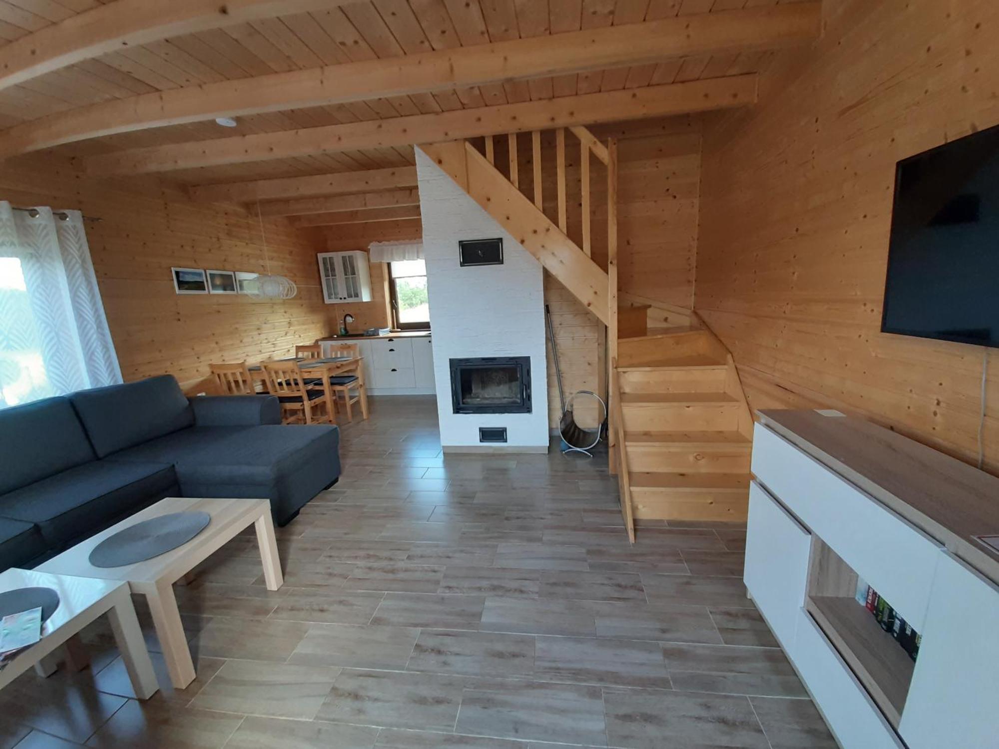 Czarcie Chatki Gardna Wielka Exteriör bild