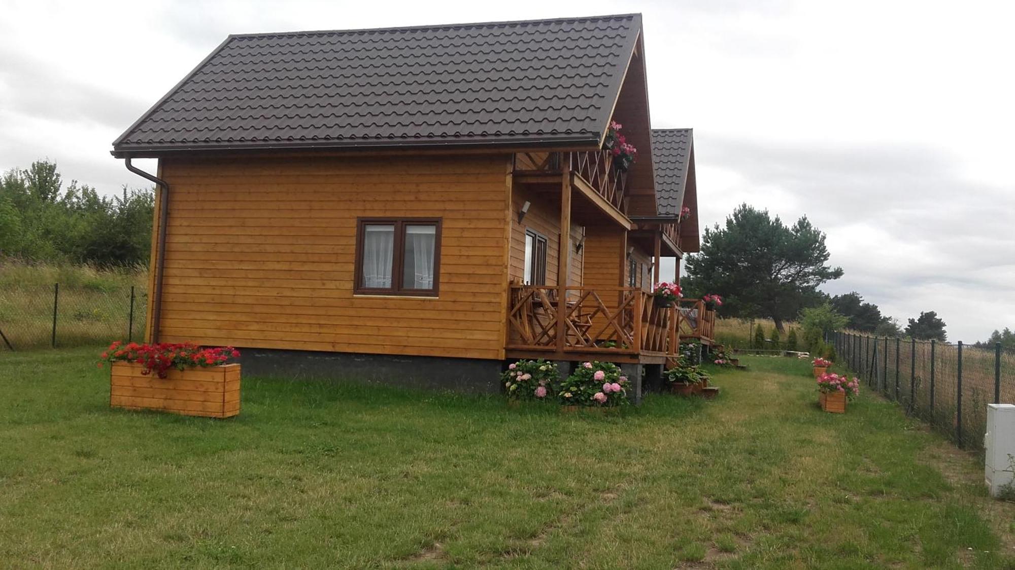 Czarcie Chatki Gardna Wielka Exteriör bild