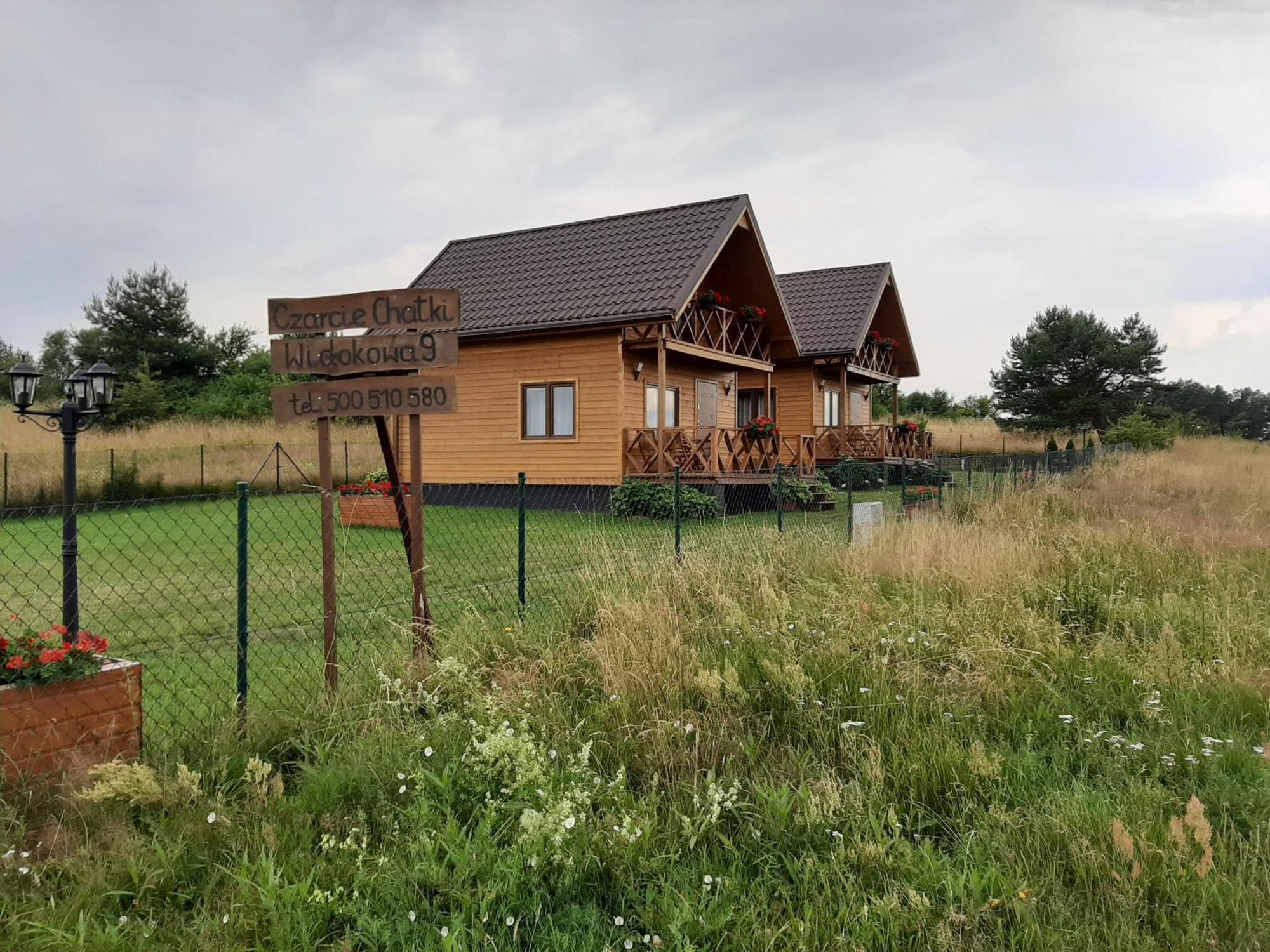 Czarcie Chatki Gardna Wielka Exteriör bild